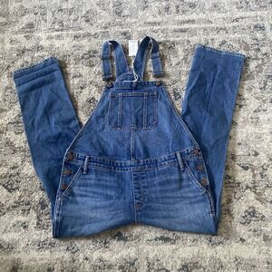 Hatch The Denim Maternity Overall Women’s Sz Medium Blue Indigo